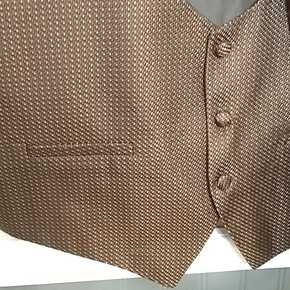 chocolate venetian vest set